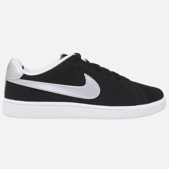 NEW Nike Court Royale Low Womens Casual Shoes Black Silver 749867-001 - Picture 1 of 4